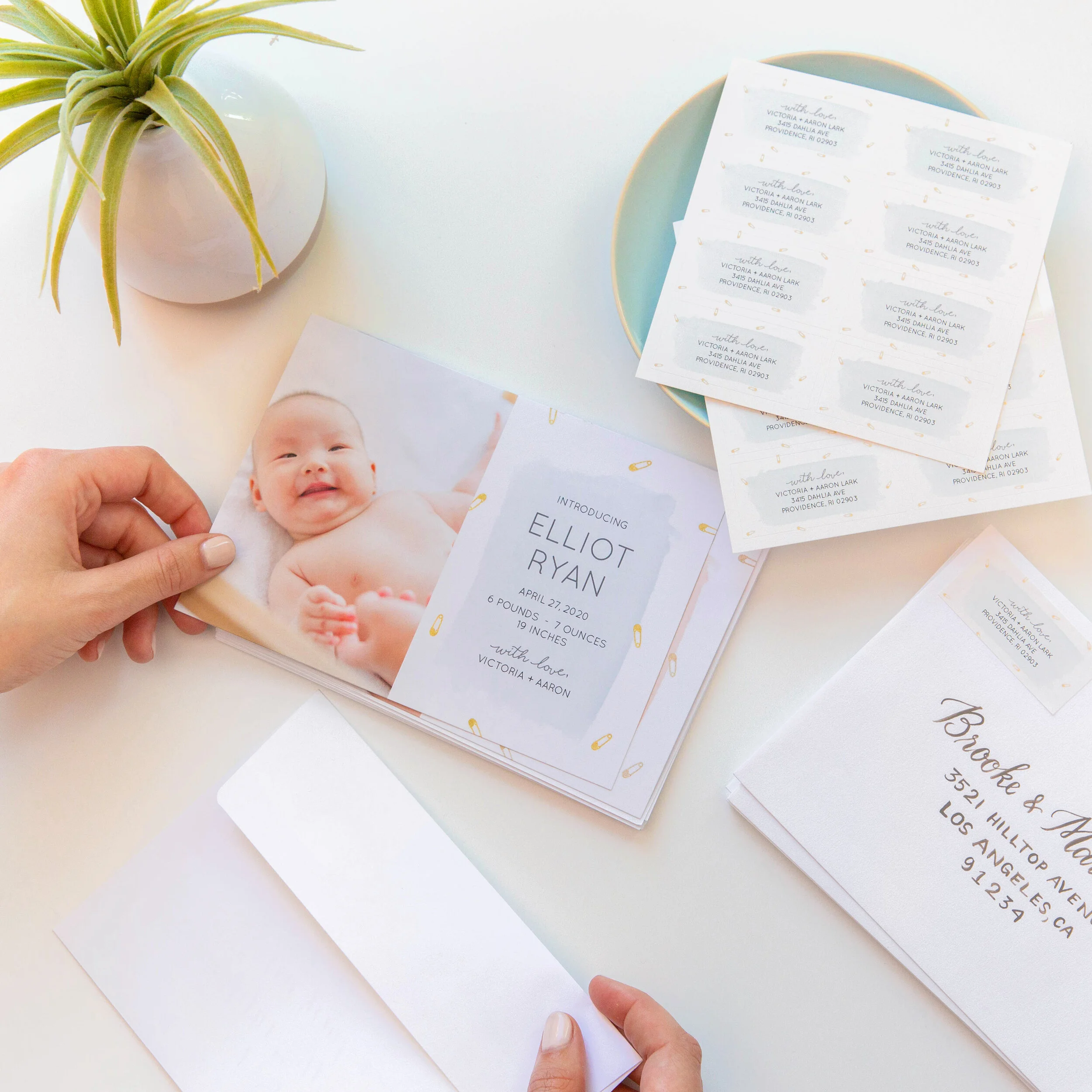 Best baby best sale announcement cards